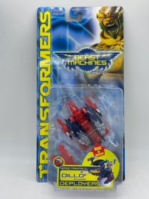 Transformers Beast Machines Deployers Heroic Maximal Dillo Variant 2000 NOS 