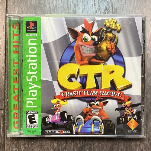 CTR: Crash Team Racing [Greatest Hits] (Sony PlayStation 1 PS1, 1999) CIB