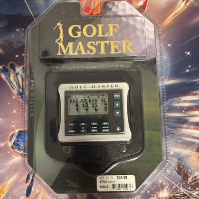 Golf Master Excalibur Master Series Electronic Handheld Device *NEW & SEALED*
