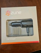 Microsoft Zune Car Charger X12-59519-01 Black New Open Box 2006 
