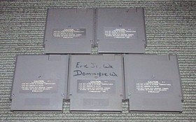 Lot of 10 Nintendo NES Video Games (Untested) Fast Shipping