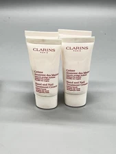 4 Pack - Clarins Hand and Nail Treatment Cream Softens Hands - 1oz - New