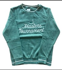 2026 Small Masters Script Crew Neck Green Sweatshirt Augusta - NEW FOR 2026