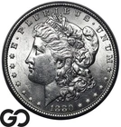 1880-O Morgan Silver Dollar Coin, Lustrous Near Gem BU++