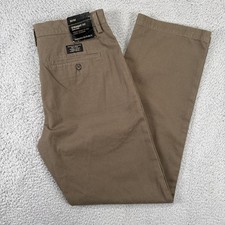 NEW Banana Republic Gavin Chino Pants Mens 32x32 Olive Green Straight Fit