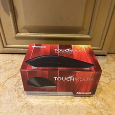 Microsoft Touch Mouse 1459 Wireless USB Receiver Black Windows 7  PC Laptop New