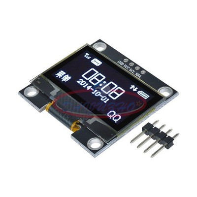 1.3'' 128x64 White OLED LCD 4PIN Display Module IIC I2C *tm