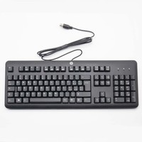 Hp 672647-063 Usb Tastatur Kabelgebunden Qwerty Italienisch Plug & Play Schwarz