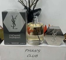 Yves Saint Laurent L'Homme 3.3oz Eau de Toilette Woody Floral Musk Cologne