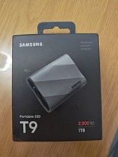 Samsung T9 1TB Portable SSD  EXTERNAL Solid State DRIVE 2000 mb/s PC MAC ANDROID