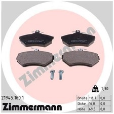 Satz Bremsbeläge Bremsklötze vorne für Seat Arosa 6H1 Cordoba 6K1 6K5 id55040