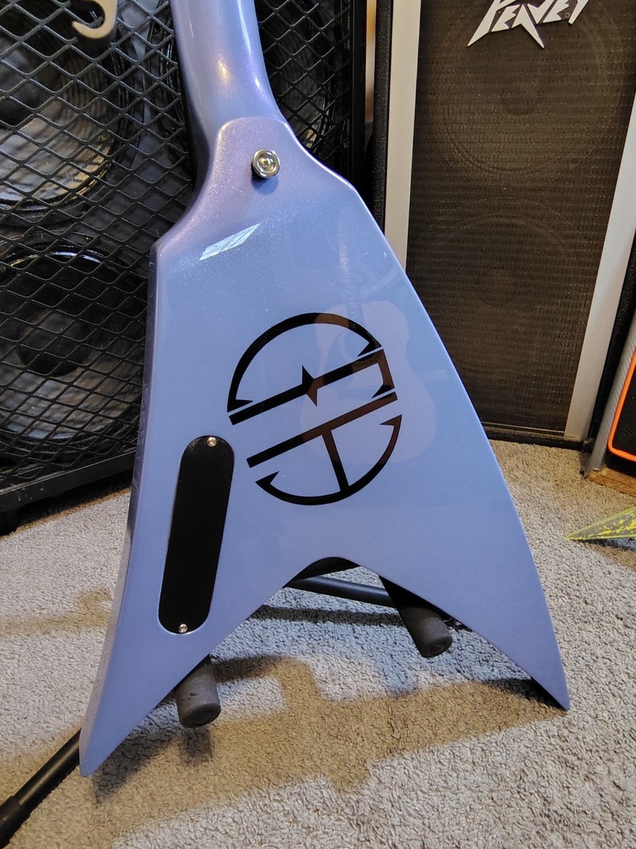 Washburn Dimebag Darrell / Vindicator hybrid Guitar White/Purple w