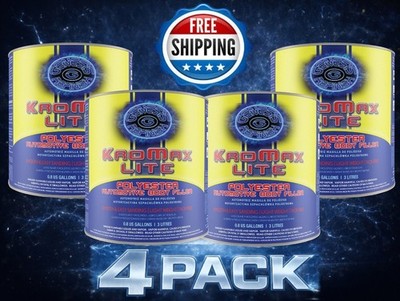 GENESIS G-215 KROMAX LITE POYLESTER AUTOMOTIVE BODY FILLER GALLON (4/PACK)