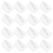  50 ganci adesivi: ganci in plastica resistenti e autoadesivi - mini ganci da