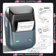 Bluetooth Label Maker 2 Inch Thermal Printer for Home  Office
