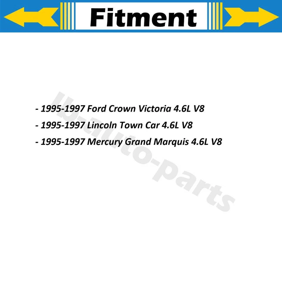 2X Sensor de velocidad de rueda ABS delantero para Ford Crown Victoria 1995 1996 1997 Foto 2 de 4