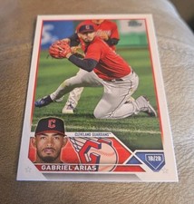 2023 Topps Series 2 Gabriel Arias #402 Cleveland Guardians