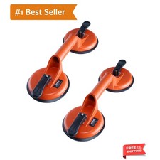 Glass Suction Cup, 4.7" 2 Pack 330 lbs Load Capacity, Vacuum Suction Cup with...