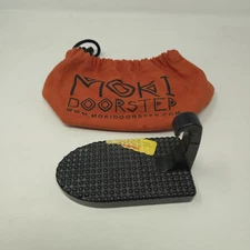 Black Moki Car 6" Door Step With Carrying Bag