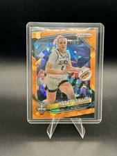 HAILEY VAN LITH 2025 Panini Prizm WNBA ORANGE Cracked Ice SKY RC #2 SUN 🔥
