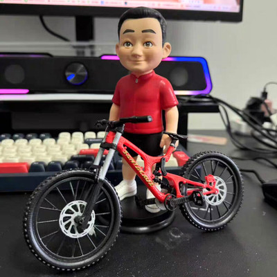 Custom 3D Printed Figurine Personalized Cartoon Mini Figure Hand-Painted