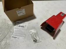 1x Warner Electric 606-1800-012 Single Pedal Safety Foot Switch Red Heavy-Duty