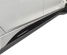 2pieces Glossy 5d Carbon Fibre Vinyl Performance Side Skirt Racing Stripes Decal 2pieces Glossy 5d Carbon Fibre Vinyl Performance Side Skirt Racing Stripes Decal