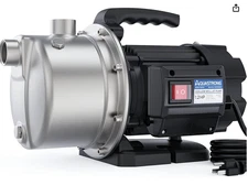 Aquastrong PGA120 1.2 HP 115V Shallow Well Pump, 1209 GPH for Lawn