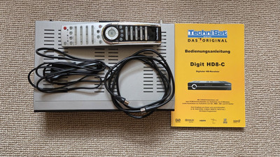 TechniSat Digit HD8-C  HD-Kabel Receiver mit Fernbedienung