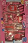 Doctors Pretend Play Set for Kids Nurse Toy Blue and Pink Child
