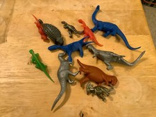 Lot of Vintage Dinosaur Toy Figures LOOK