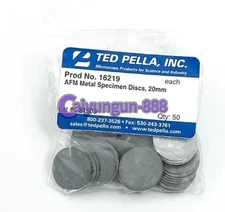 16219(20 mm)50 pieces/box microscope glass slide metal optical disc