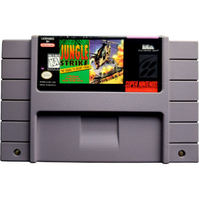 Jungle Strike - Nintendo Super Nintendo Tested Authentic 180 Day Guarantee