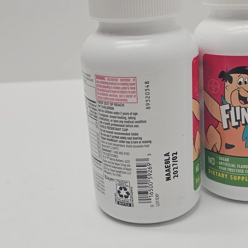 Vitaminas Masticables Niños Multivitamínico con + Hierro Extra con Vitamina 160ct | Paquete de 2 Foto 3 de 4