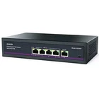 Aumox 5 Port Gigabit PoE Switch with 4 Port PoE SG305P Network Ethernet
