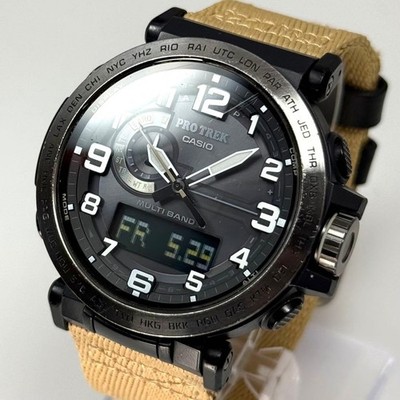 CASIO PRO TREK PRW-6600YBE-5JR Solar Multi-Band Outdoor Uhr