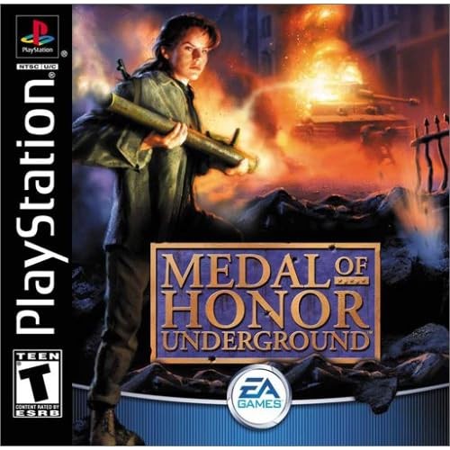 Medal Of Honor Underground For PlayStation 1 PS1 Shooter Game Only 9E - Afbeelding 1 van 3