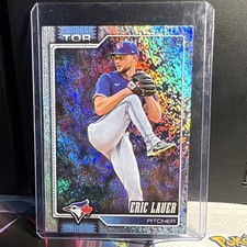 Topps 2026 Series 1 Eric Lauer Parallel #175 Toronto Blue Jays MLB Baseball
