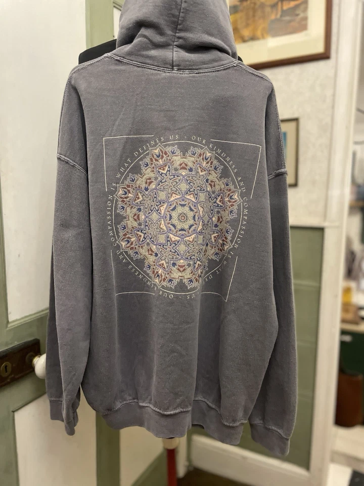 Urban Outfitters NATURAL ELEMENTS GEO Mandala Hoodie RRP £55 Size M EXCELLENT - Image 2 of 4