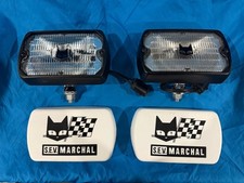 S.e.v. Marchal 750 Fog Lamp Light Assembly- Old Stock Nos W Covers Etc.