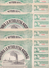5 St&uuml;ck, La Petrolifera Nacional, San Sebastian 1928, Serie A
