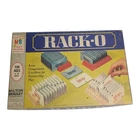 Vintage 1964 Rack-O Card Game Complete Milton Bradley #4765 4 Racks Full Deck 60