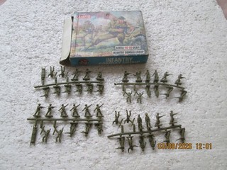 1/72 AIRFIX BRITISH INFANTRY COMBAT GROUP COMPLETE SET ON SPRUE