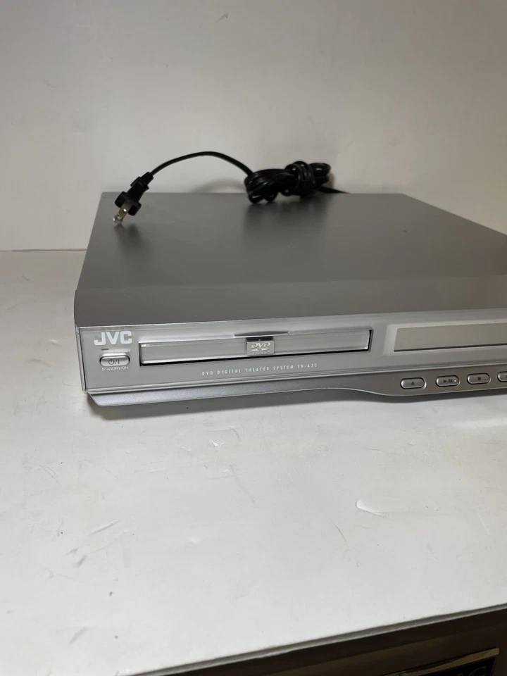 JVC DVD Digital Theater System TH-A35 Complete Set w/ Remote TESTED - Image 4 of 4