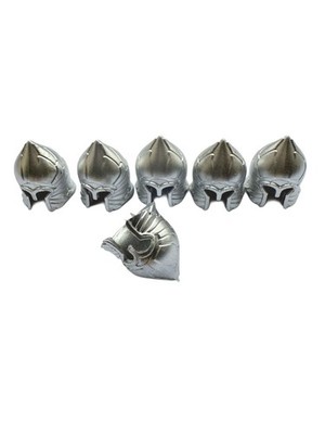 1x Custom MOC Printed Medieval Knight Mittelalter GONDOR HELM Minifiguren