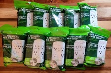 10 Lot Greenlite 5 Outlet Advanced Power Strip Tier 1 Wall Smart Surge Protector