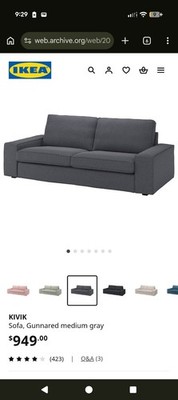 IKEA Kivik Medium Gray Sofa