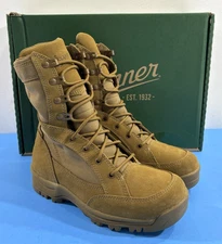 NIB 7.5 M WOMENS DANNER 22311 PROWESS 8" HOT WEATHER BOOTS COYOTE 7.5 MEDIUM