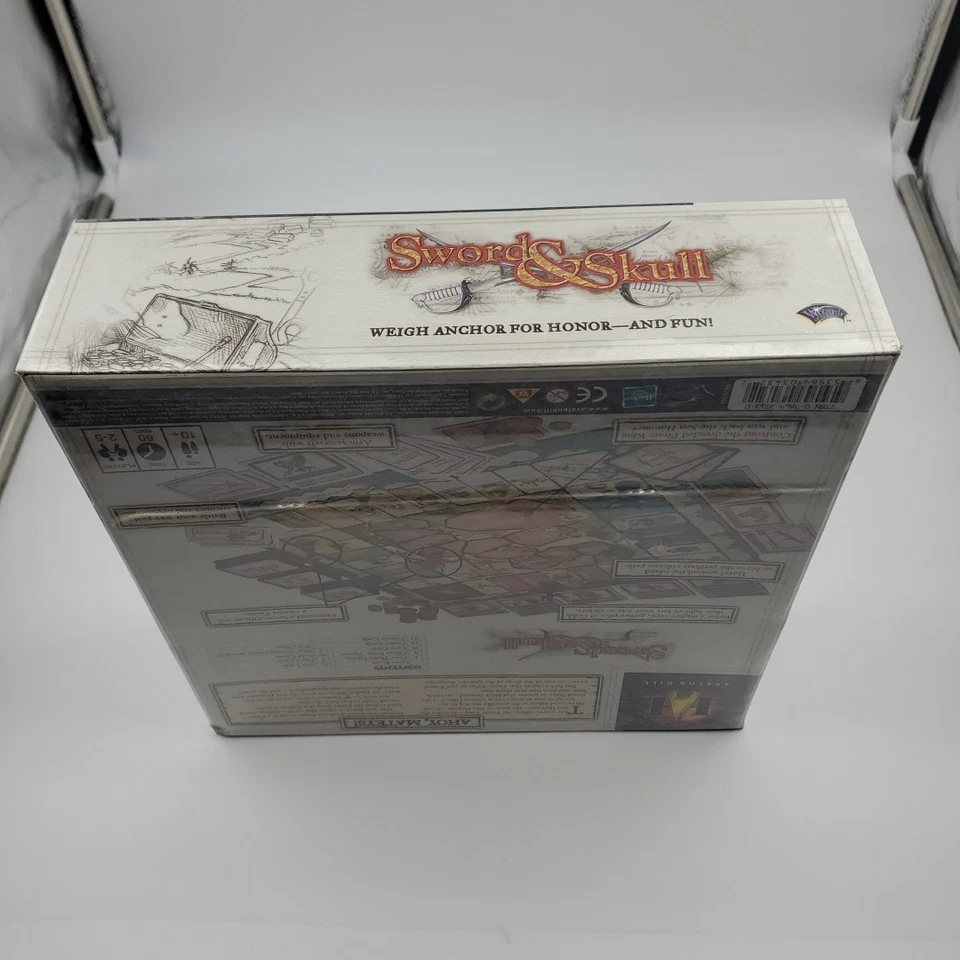 Sword And Skull Avalon Hill Action Board Game of Pirate Treasure New Sealed - Image 3 of 4