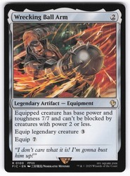Wrecking Ball Arm #100 Commander: Final Fantasy